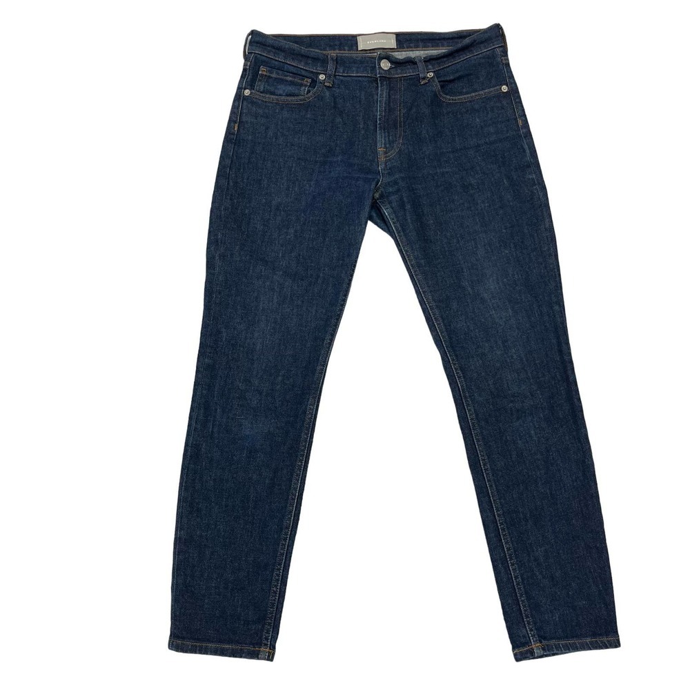Everlane Dark Wash High Rise Skinny Jeans 30 Regular